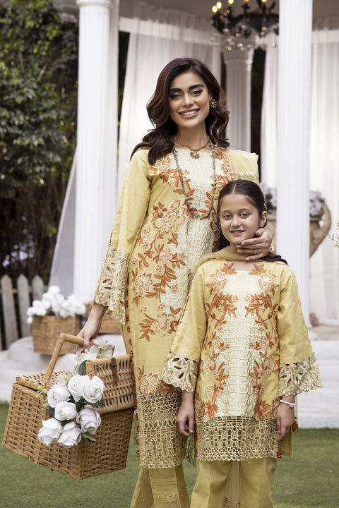 Luxury Jacquard EID Collection For Girls by Mona MJG6