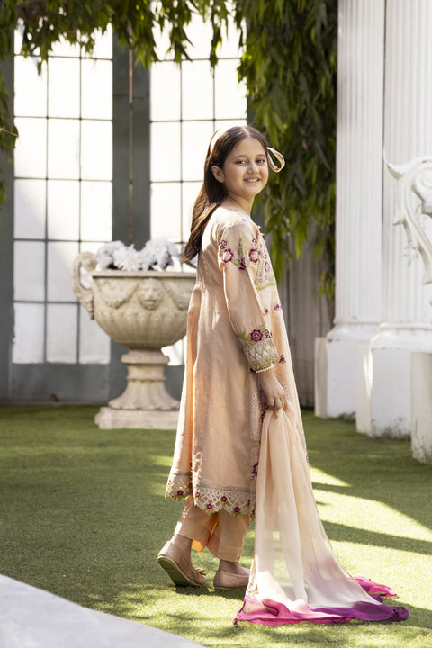 Luxury Jacquard EID Collection For Girls by Mona MJG4