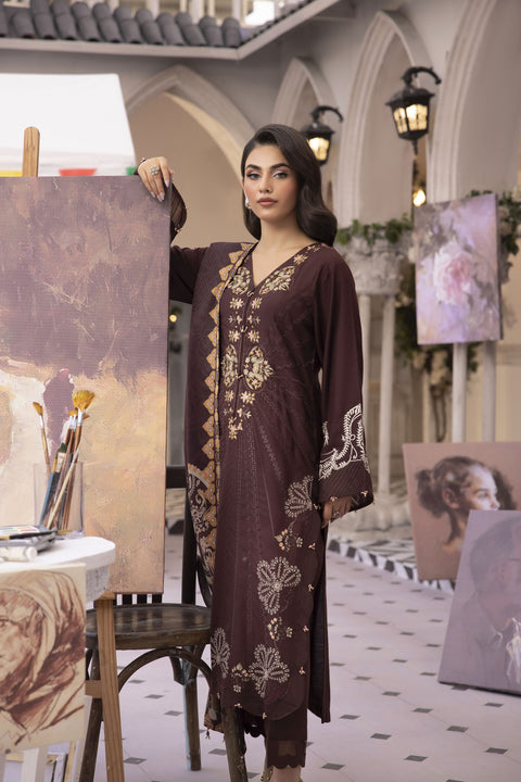 MONA Luxury Winter Linen Shawl Collection MLWL5