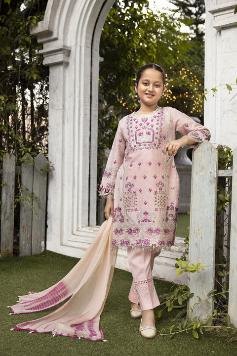 Luxury Jacquard EID Collection For Girls by Mona MJG3