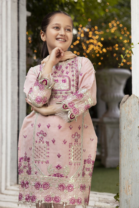 Luxury Jacquard EID Collection For Girls by Mona MJG3