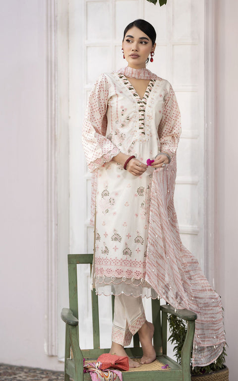 Elyna by Mona Cotton Chikankari EMCC6