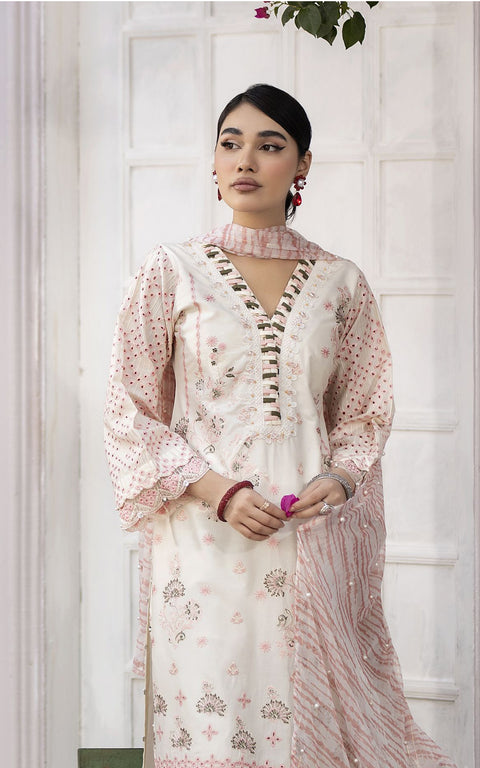 Elyna by Mona Cotton Chikankari EMCC6