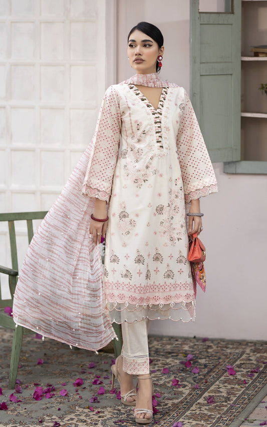 Elyna by Mona Cotton Chikankari EMCC6