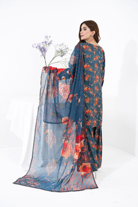 Mahgul Linen Winter Collection by Raniyah MWR5