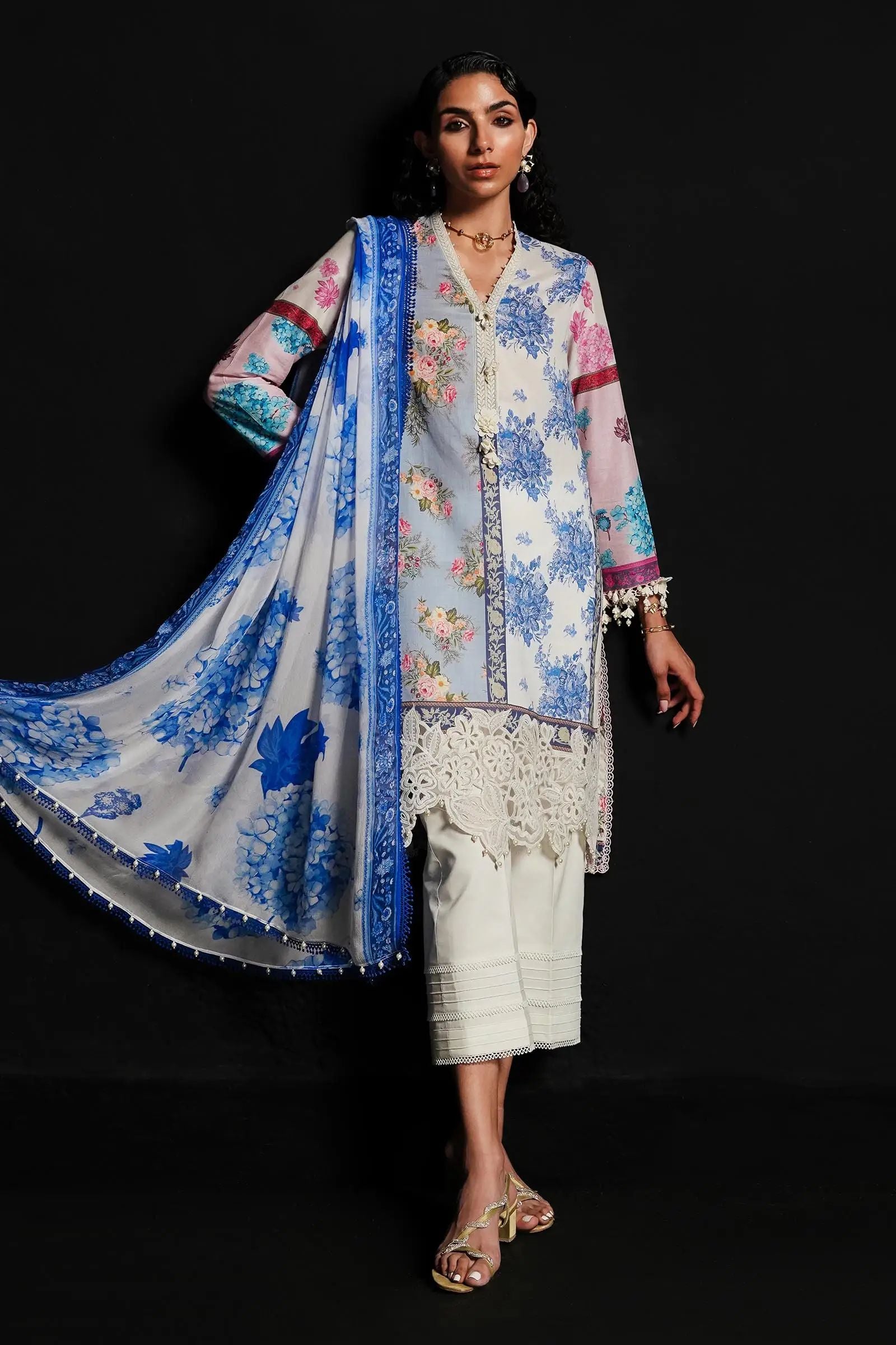 Honeylove, Babydoll-Style Kurta & Gharara Pants, Pakistani Nikkah outfit  Sugar Land
