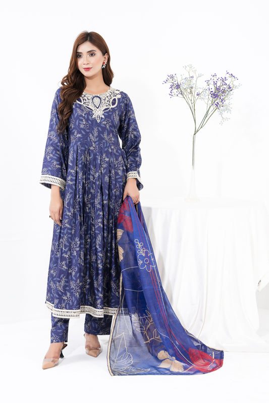 Mahgul Linen Winter Collection by Raniyah MWR3