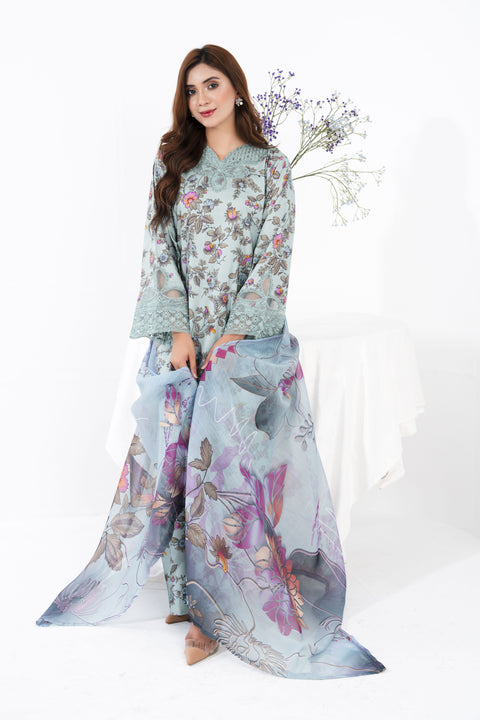 Mahgul Linen Winter Collection by Raniyah MWR1