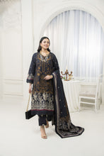 Printed Embroidered 3PC Khaddar Winter Suit SKK2