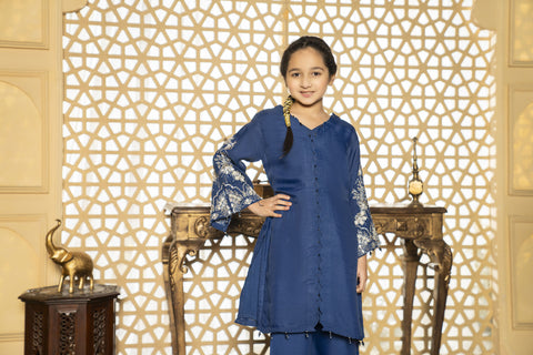 2pc Festive Girls Dress by ARWAH AG10