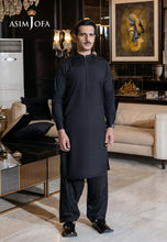 Asim Jofa Classic Black Elegance – Men's Ensemble – AJMWP03