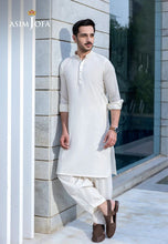 Asim Jofa Classic Off White Elegance – Men's Ensemble – AJMWP08