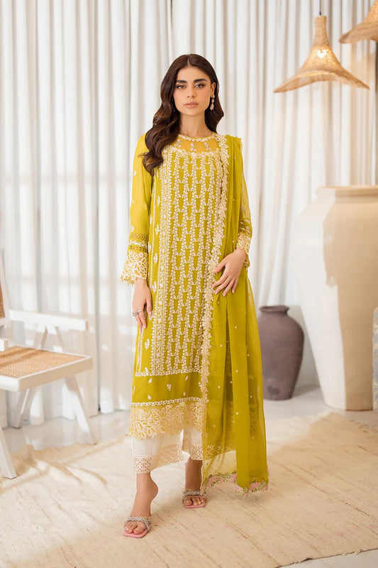 Amber Glow by Azure Chiffon Semi Formal AZC6