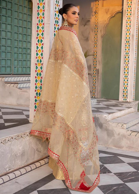 Luxury Formal handwork Long Frock by Aroosh ARB4