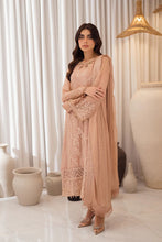 Beige Bliss by Azure Chiffon Semi Formal AZC2