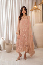 Beige Bliss by Azure Chiffon Semi Formal AZC2