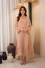 Beige Bliss by Azure Chiffon Semi Formal AZC2