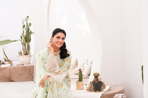 Ayeza Khan ft. Mona Eid Collection MAKW4