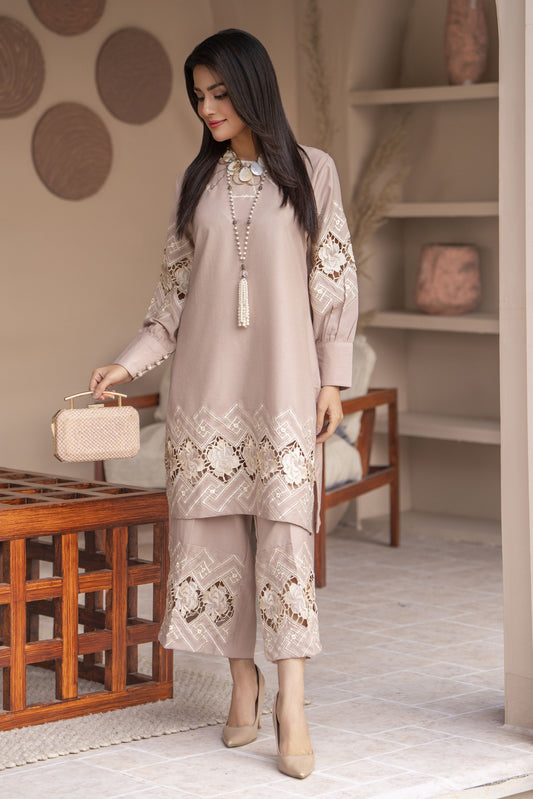 Icy Allure 2pc Winter Dress by Zaiwa IAZ2