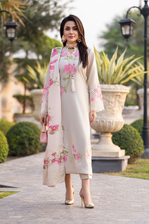 Winter Radiance 3pc Dress by Zaiwa WRD1