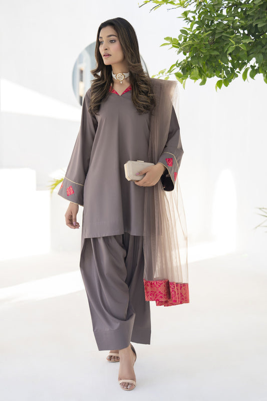 Farshi Mahal by Aabpara – Festive Farshi Shalwar Dress FMA6