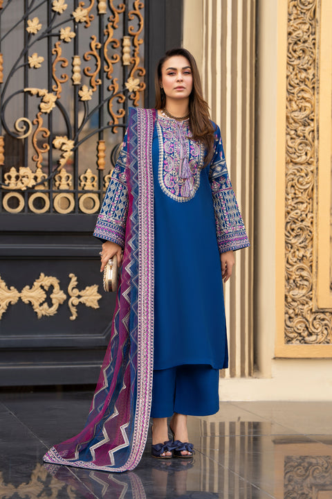 Raw Silk and Sparkle Ready to Wear Dress by Gul Warun RSS2