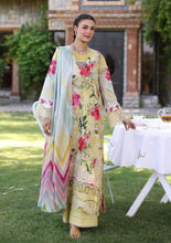 ELAF PRINT CHIKANKARI ECK-06A SUNSHINE BOUQUET