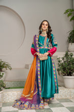 3pc Ready to Wear Silk Embroidered Dress C02