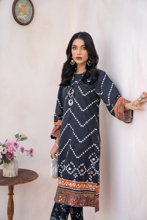 Winter 2 Pcs Ready to Wear Khadar Dress by Hemline 08