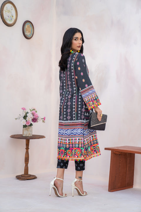 Winter 2 Pcs Ready to Wear Khadar Dress by Hemline 06