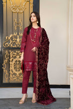 3pc Velvet Shawl Collectoin by Aabpara ABV6