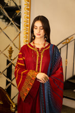 Gul Warun 3pc Linen Embroidered Dress GE18