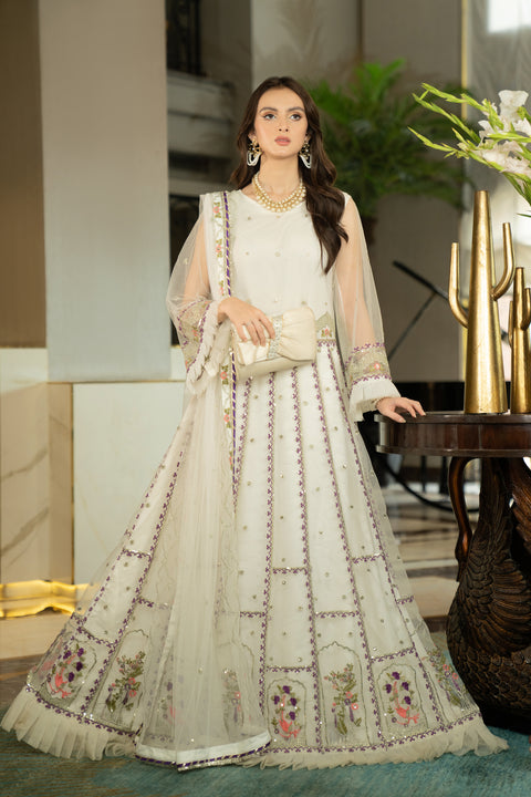 3pc Noorma Kamal Net Formal Embroiderd Dress 02