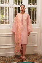 Pink Peony 3pc Embroidered Khaddar Dress by Sahar SW24-11