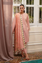 Pink Peony 3pc Embroidered Khaddar Dress by Sahar SW24-11