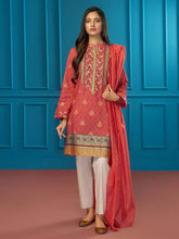 3pc Ready to Wear Dress by Limelight U2660-Coral