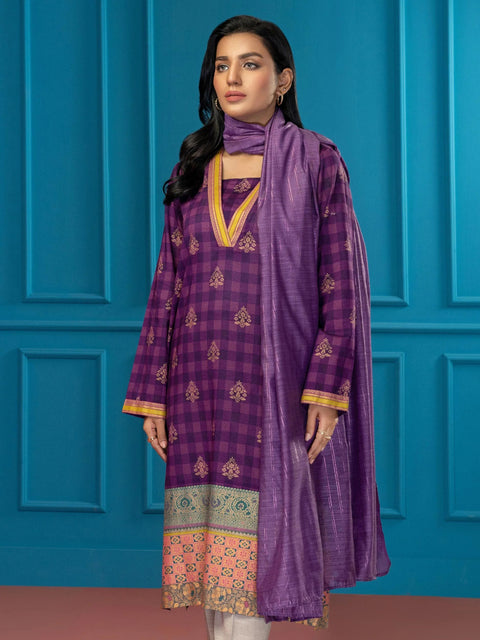 3pc Ready to Wear Dress by Limelight U2660-Purple