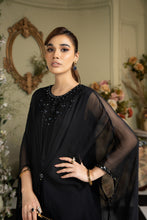 Premium Luxury Chiffon Black Kaftan by Ain 11