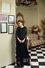 Premium Luxury Chiffon Black Kaftan by Ain 11