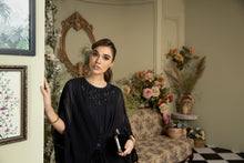 Premium Luxury Chiffon Black Kaftan by Ain 11