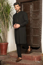 Men Embroidered Kurta Trousers Set ABNN8