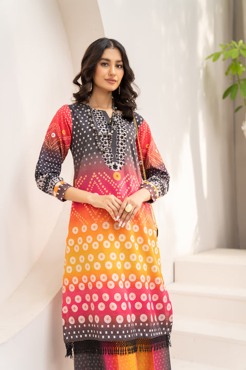 2pc Khadar Handwork Dress by DressCode 01