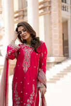 3pc Ready to Wear Raw Silk Dress by Gul Warun GRS15