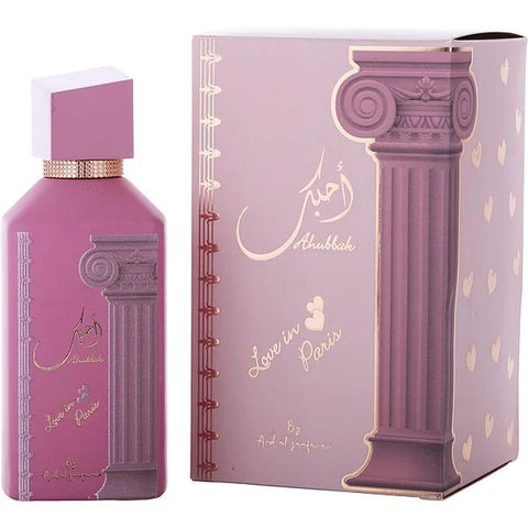 Ahubbak Love in Paris Eau De Parfum by Ard Al Zaafaran - 100ml