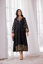 ZAIWA 1pc Embroidered Long Frock 05