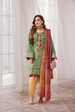 3pc Jacquard Embroidered Dress by Zimal ZM1