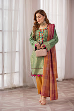 3pc Jacquard Embroidered Dress by Zimal ZM1