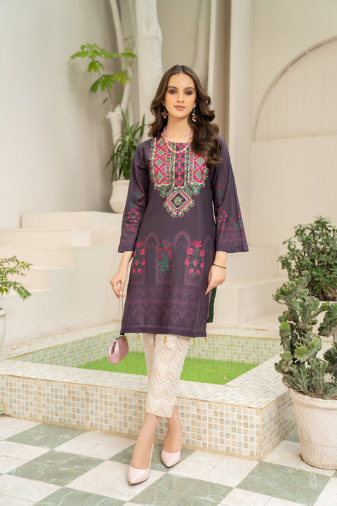 Zaiwa Embroidered Lawn ZC06