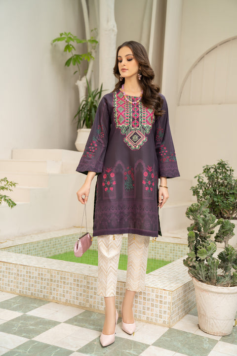 Zaiwa Embroidered Lawn ZC06