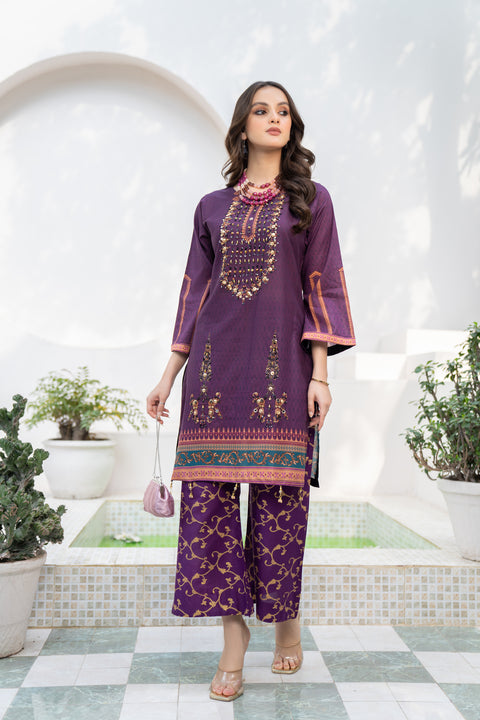 Zaiwa Embroidered Lawn ZC13